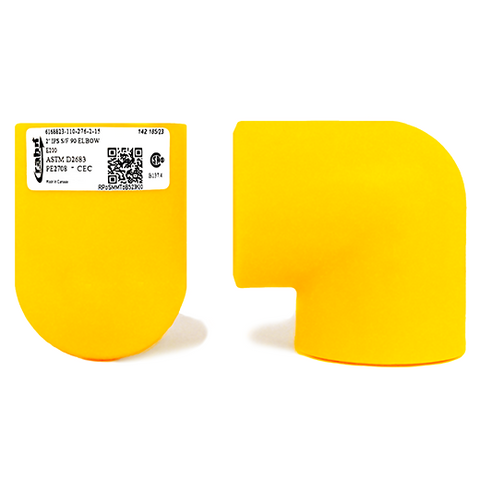 SF IPS 90 ELBOW GAS MDPE
