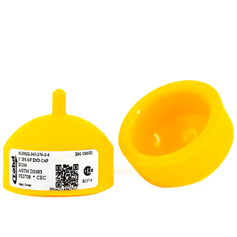 SF END CAP GAS MDPE