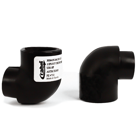 Ubend Plug 180° UBEND 2 PC SET UNASSEMBLED – Rahn Plastics Inc